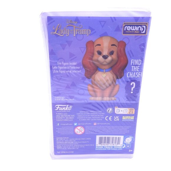 Funko Rewind Lady and The Tramp Collectible Figure New and Sealed - Picture 3 of 8